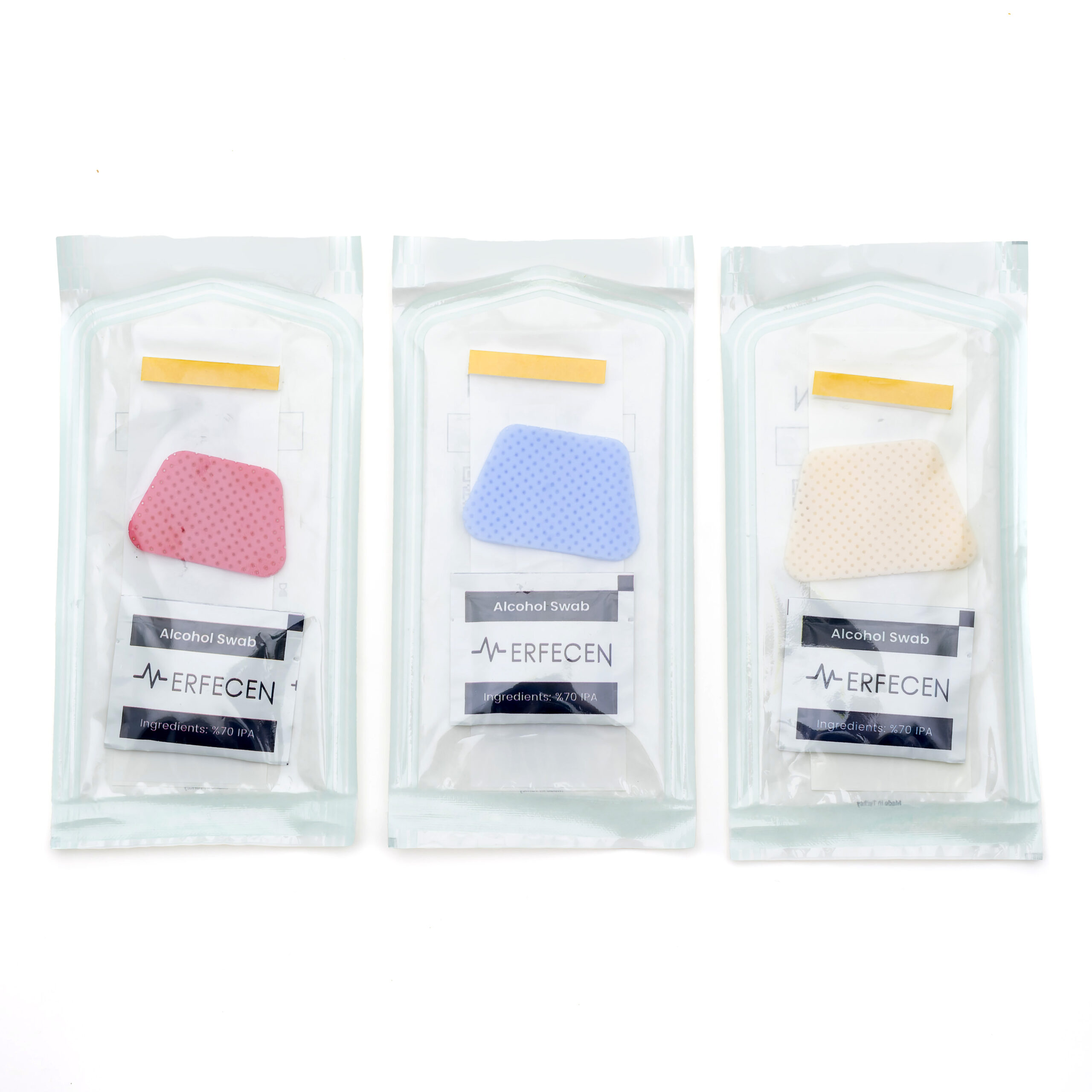Steril verpackte Thermoplast-Nasenschiene in den Größen S, M und L